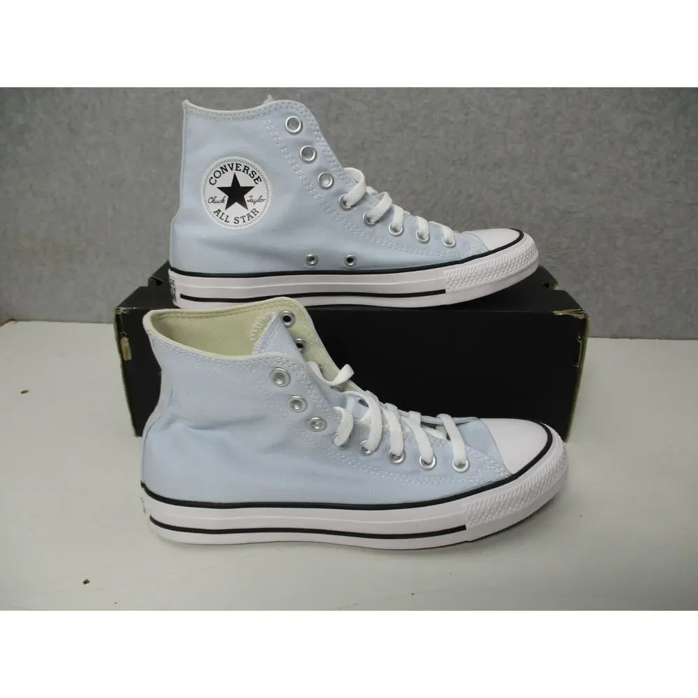Converse CTAS Hi Casual Shoes Sneakers Womens Sz 8.5 Blue Supermoon Canvas